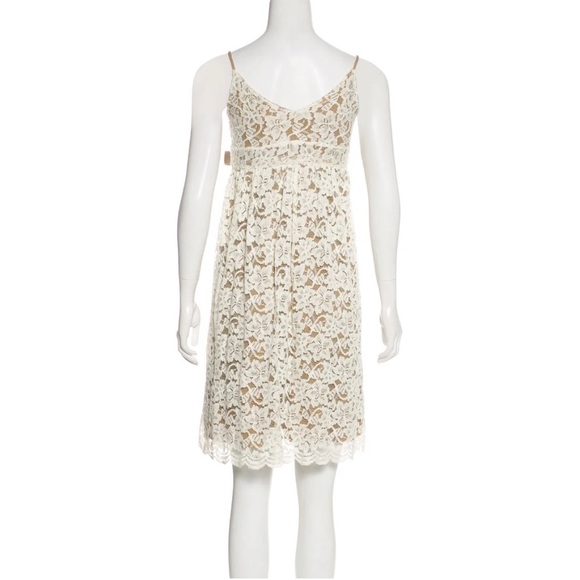 Diane Von Furstenberg Date Night Lace Mini Dress Size 6 - Picture 2 of 6